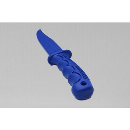 Blue Rubber Training Knife